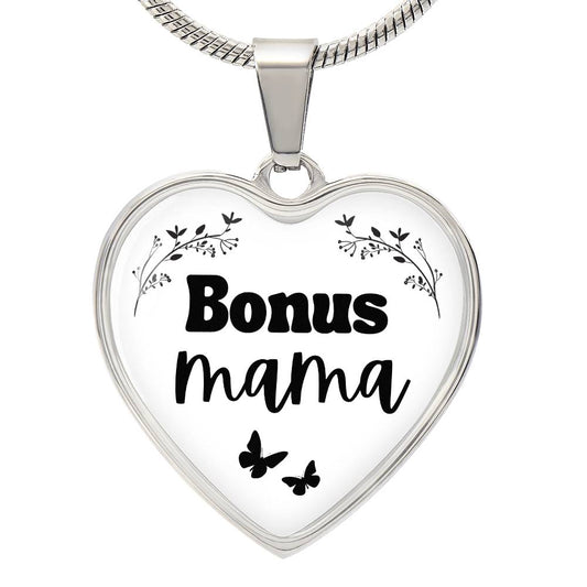 Bonus mama heart pendant