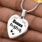 Bonus mama heart pendant