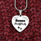 Bonus mama heart pendant