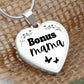Bonus mama heart pendant