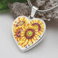 Sunflower pendant