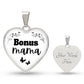 Bonus mama heart pendant
