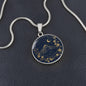 Acotar Merch,Acotar Jewelry,Acotar Wedding,Velaris Gold Star and Mountain Pendant with Engraving