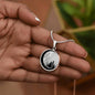 ACOTAR Necklace - Velaris Stars, Moon, Mountains | Silver or Gold | Personalize with S+N, Forever, Anniversary | Stylish Fan-Adored Jewelry!