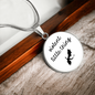 Violent Little Thing Necklace Fourth Wing Inspired Jewelry Onyx Storm Inspired Necklace Bookish Merch