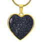 Star map pendant