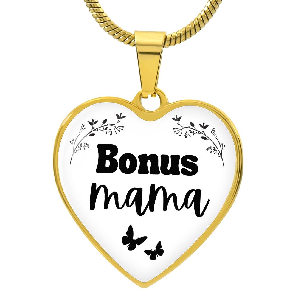 Bonus mama heart pendant