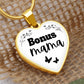 Bonus mama heart pendant