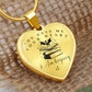 Dragon heart necklace fourth wing