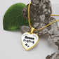 Bonus mama heart pendant