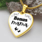 Bonus mama heart pendant