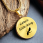 Violent Little Thing Necklace Bookish Necklace Birthday from Husband Personalized Jewelry Onyx Storm Inspired Fourth Wing Inspired