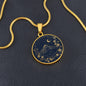 Acotar Merch,Acotar Jewelry,Acotar Wedding,Velaris Gold Star and Mountain Pendant with Engraving