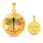 Outlander Dragonfly Necklace Claire Outlander Jamie Frasier