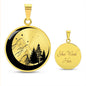 ACOTAR Necklace - Velaris Stars, Moon, Mountains | Silver or Gold | Personalize with S+N, Forever, Anniversary | Stylish Fan-Adored Jewelry!