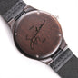 Personalized Handwritten Signature Watch Gift for Dad, Fathers Day Gift for Husband, Memorial Gift for Brother Loss of Parent Gift, Engraved Message Wood Watch