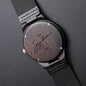 Personalized Handwritten Signature Watch Gift for Dad, Fathers Day Gift for Husband, Memorial Gift for Brother Loss of Parent Gift, Engraved Message Wood Watch