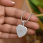 Acotar Necklace, To the Stars who Listen, Engraved Heart, Feyre and Rhysand Gift, Personalized Bookish Gifts, Booktok Necklace