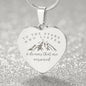 Acotar Necklace, To the Stars who Listen, Engraved Heart, Feyre and Rhysand Gift, Personalized Bookish Gifts, Booktok Necklace