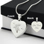 Cute Engraved mushroom necklace