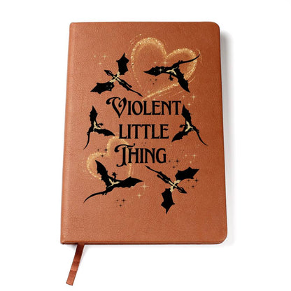 Cute Bookish Fourth Wing Aesthetic Journal Dragon Rider Notebook Basgiath War College Violent Little Thing