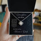 Prom Pave Knot Necklace from Mom and Dad