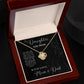 Prom Pave Knot Necklace from Mom and Dad