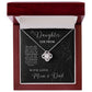 Prom Pave Knot Necklace from Mom and Dad