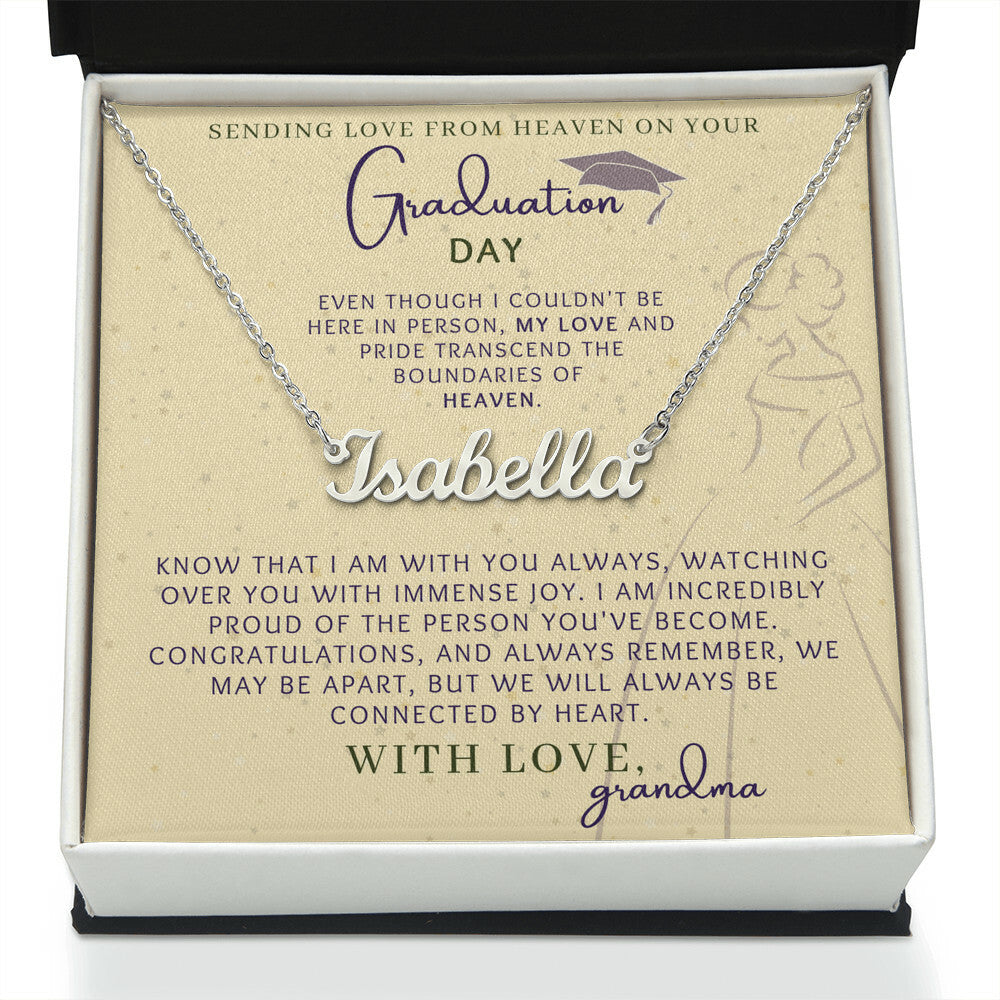 Little Love from Heaven Personalized Name necklace