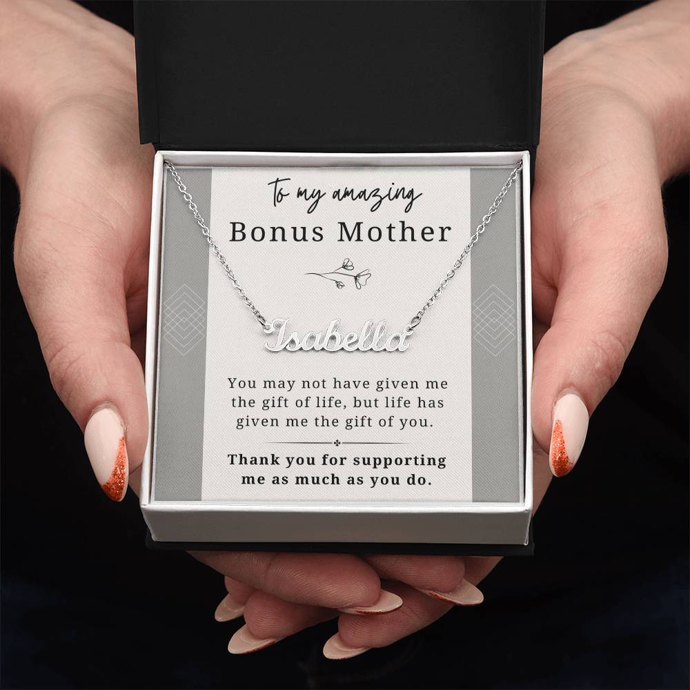 Bonus mom wedding