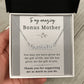 Bonus mom wedding