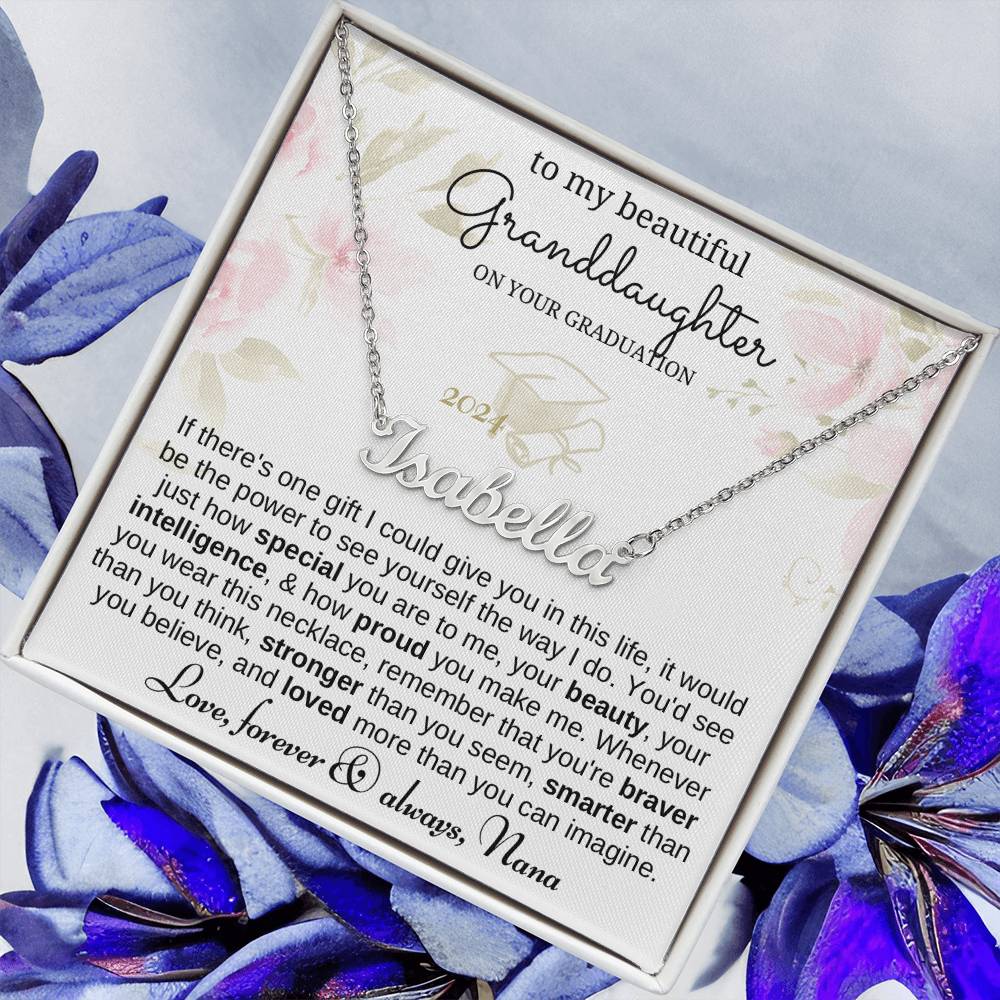 Graduation Necklace from Grandma