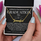 Message from Heaven for Graduation, Gradiation Goft from Guardian Angel, Personalized Gradiation Necklace from Dad