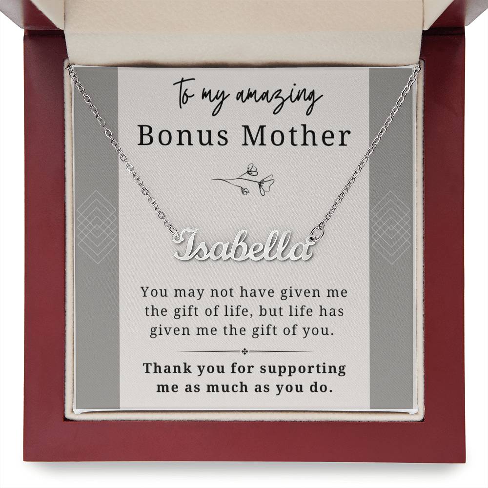 Bonus mom wedding