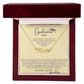 Love From Heaven Personalized Name Necklace in Yellow And Eggplant
