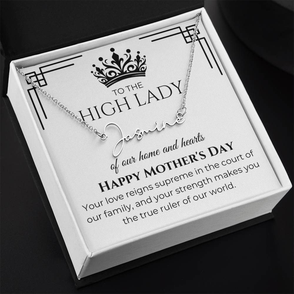 Mother's Day high lady
