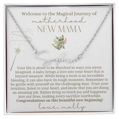New Baby Boy Gift Magical Journey Necklace