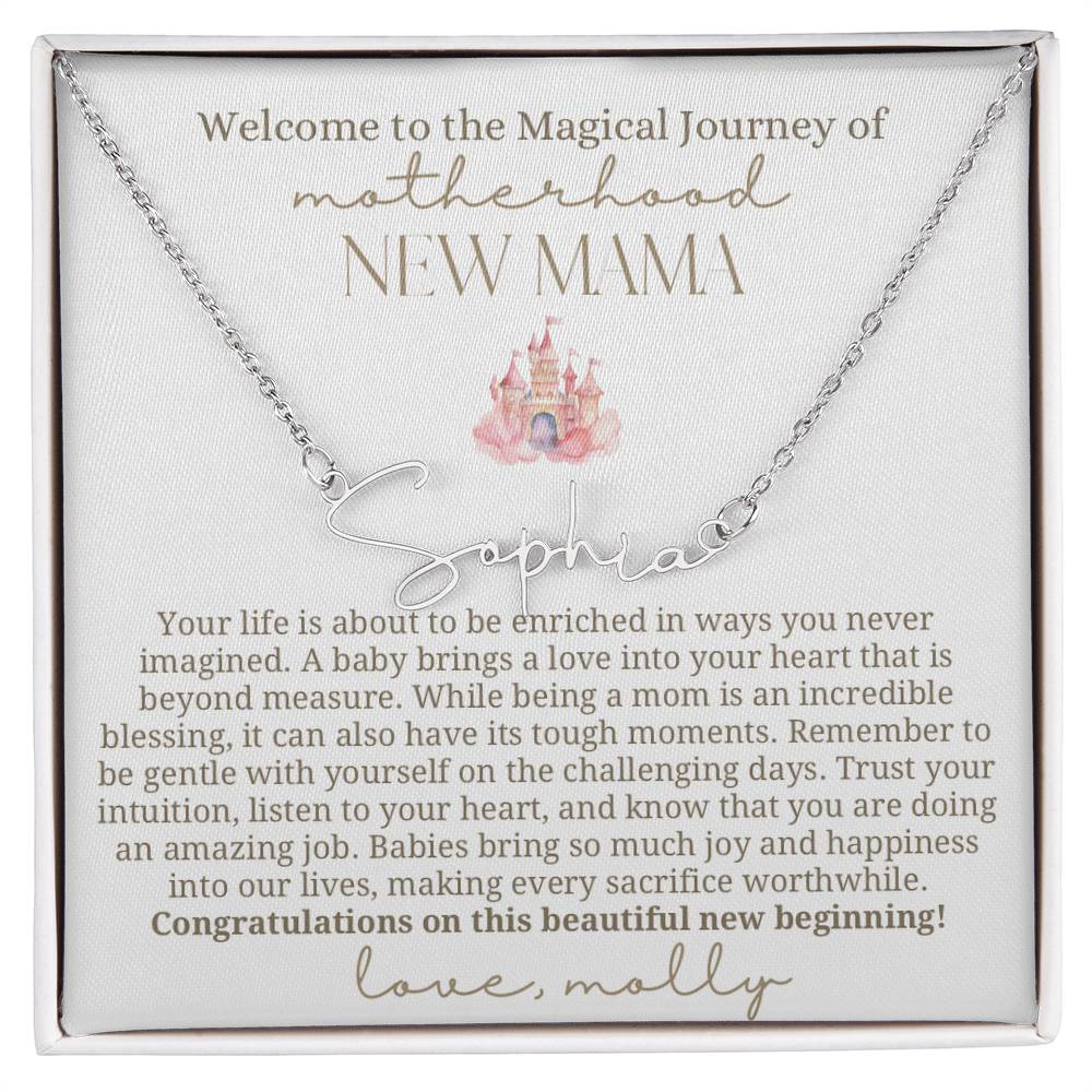 New Baby Girl Gift Magical Journey