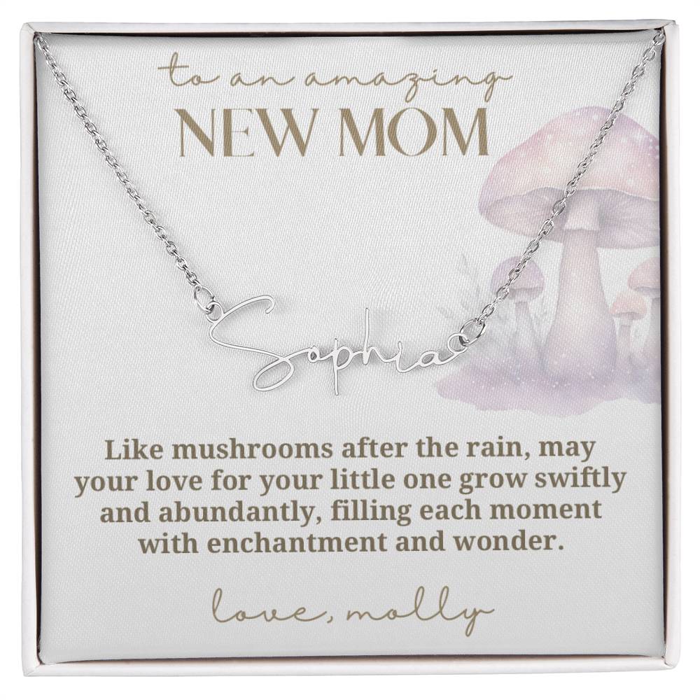 2CACE9A8-DE31-458E-8523-3FEB22FBCD15 Enchanting New Mom Necklace