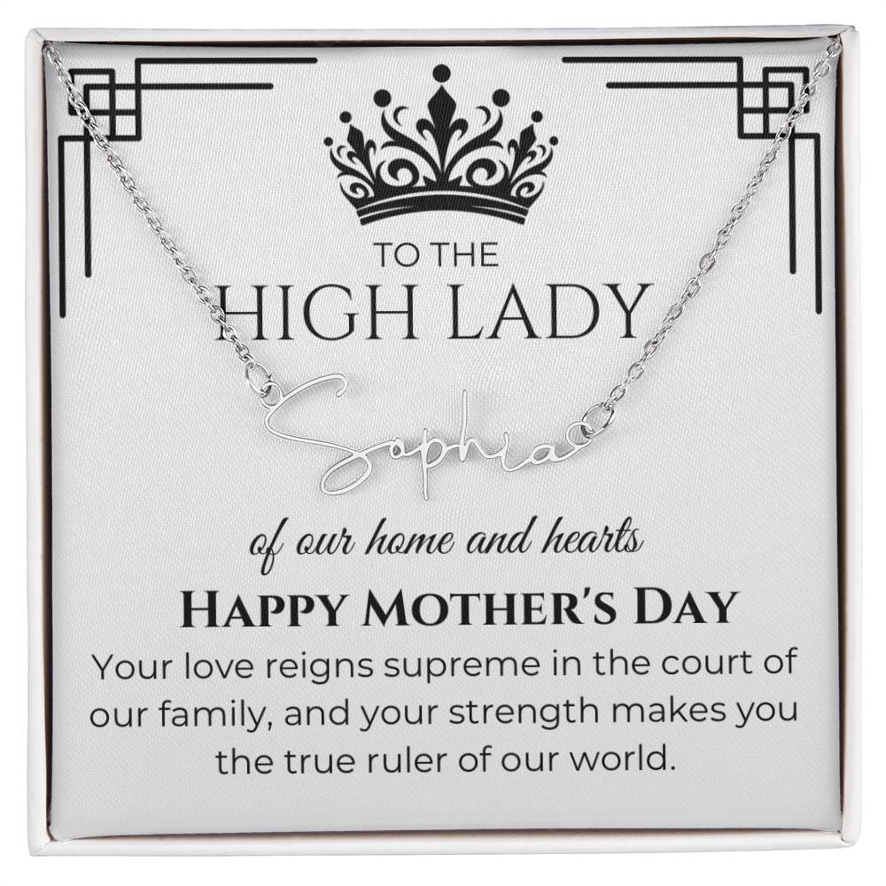Mother's Day high lady