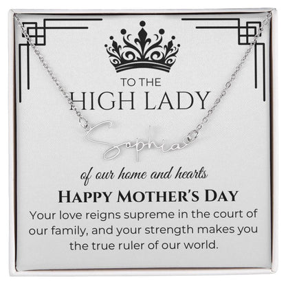 Mother's Day high lady