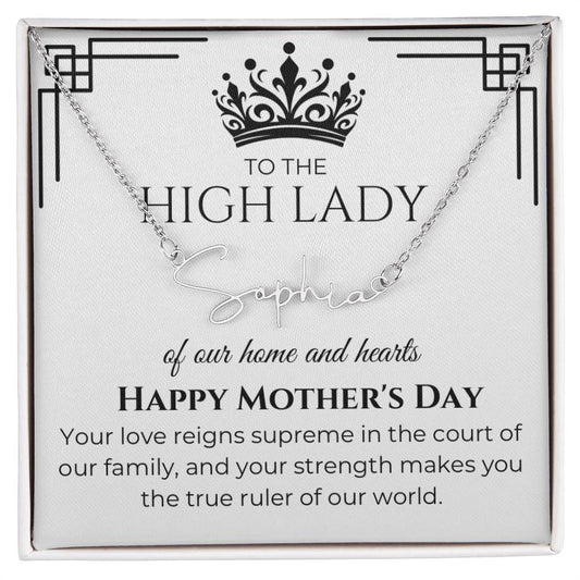 Mother's Day high lady