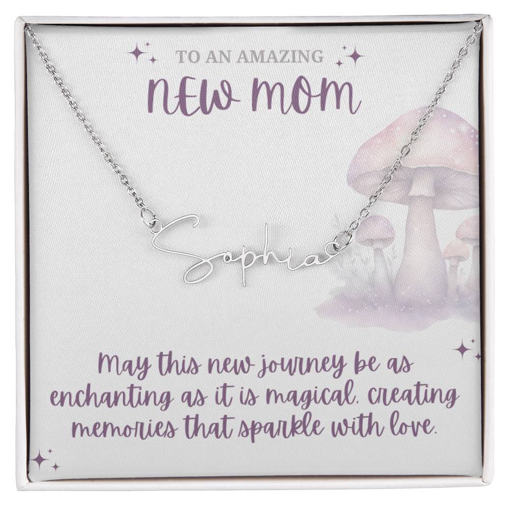 52A02900-8603-4CC7-BAF1-1FAF1600103C Enchanting New Mom Necklace