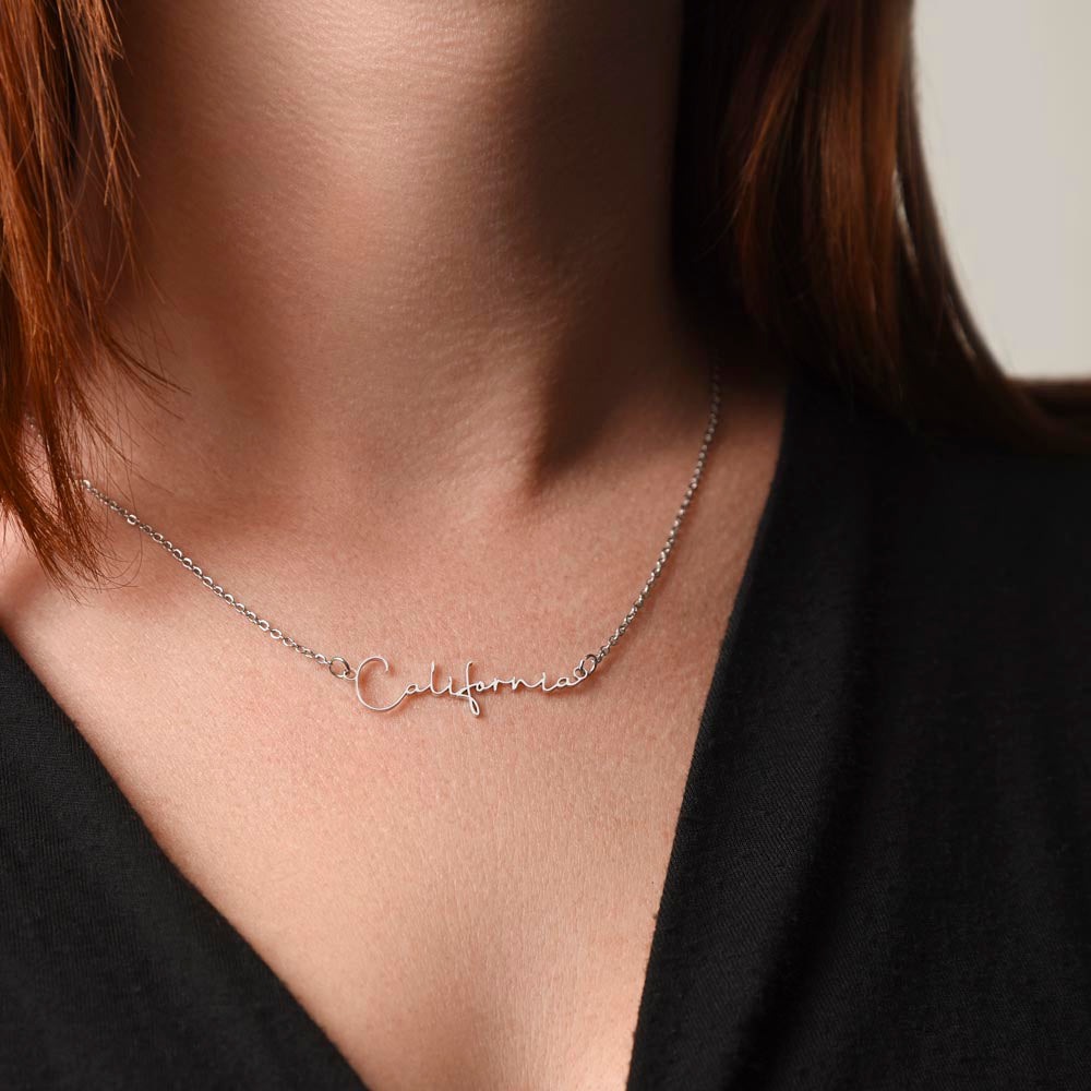 First Mothers Day Necklace
