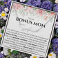 Bonus mom name necklace