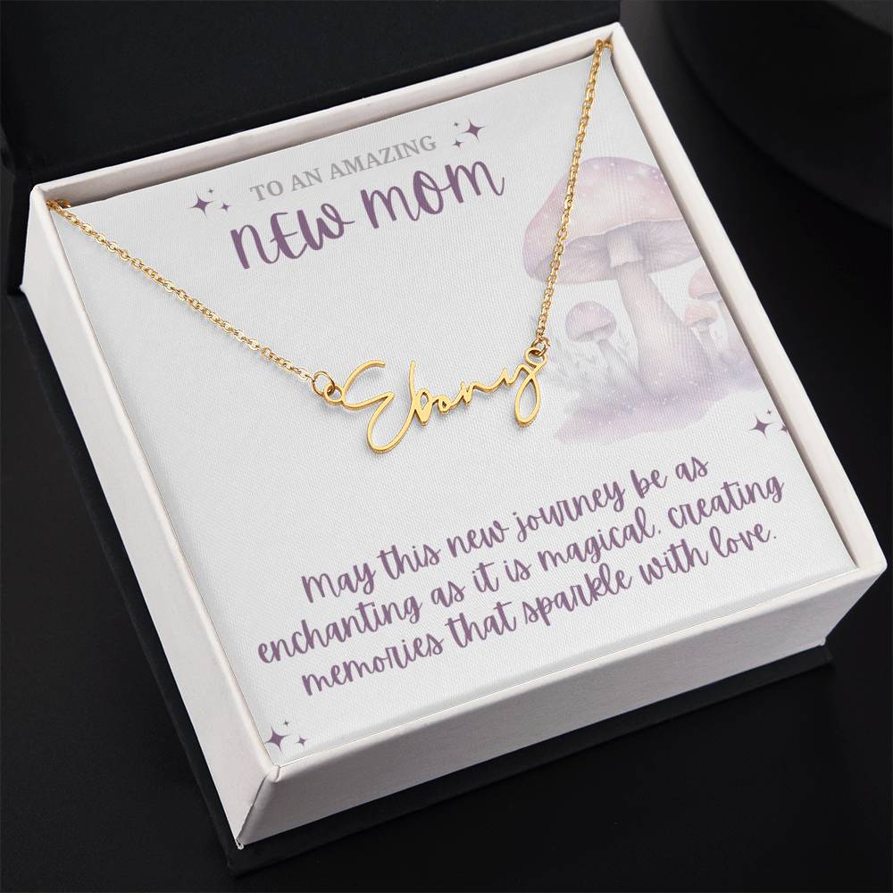 52A02900-8603-4CC7-BAF1-1FAF1600103C Enchanting New Mom Necklace