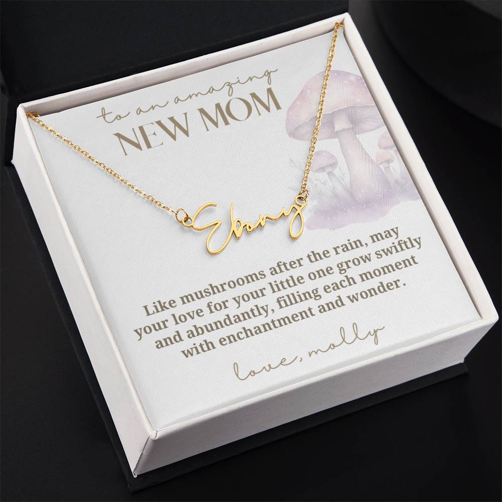 2CACE9A8-DE31-458E-8523-3FEB22FBCD15 Enchanting New Mom Necklace