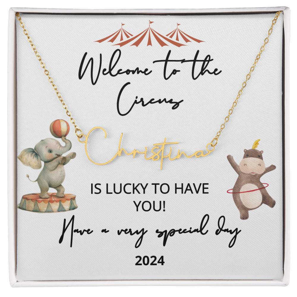 new baby name necklace