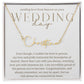 Wedding Day  Gift from Heaven, Parent Memorial Gift, Grandparent Remembrance Gift, Daughter, from Mother, from Father, Mom, Dad, Angel