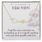 52A02900-8603-4CC7-BAF1-1FAF1600103C Enchanting New Mom Necklace